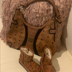 Original vintage mcm hobo bag custom mcm boots